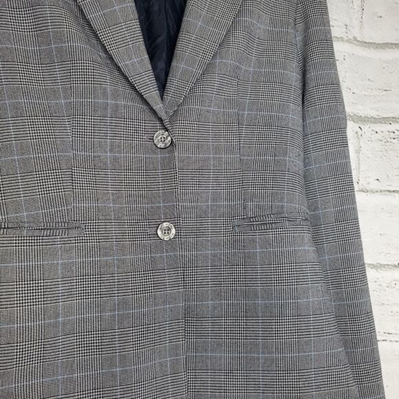 Michael Michael Kors plaid check blazer size 4 - Picture 11 of 11